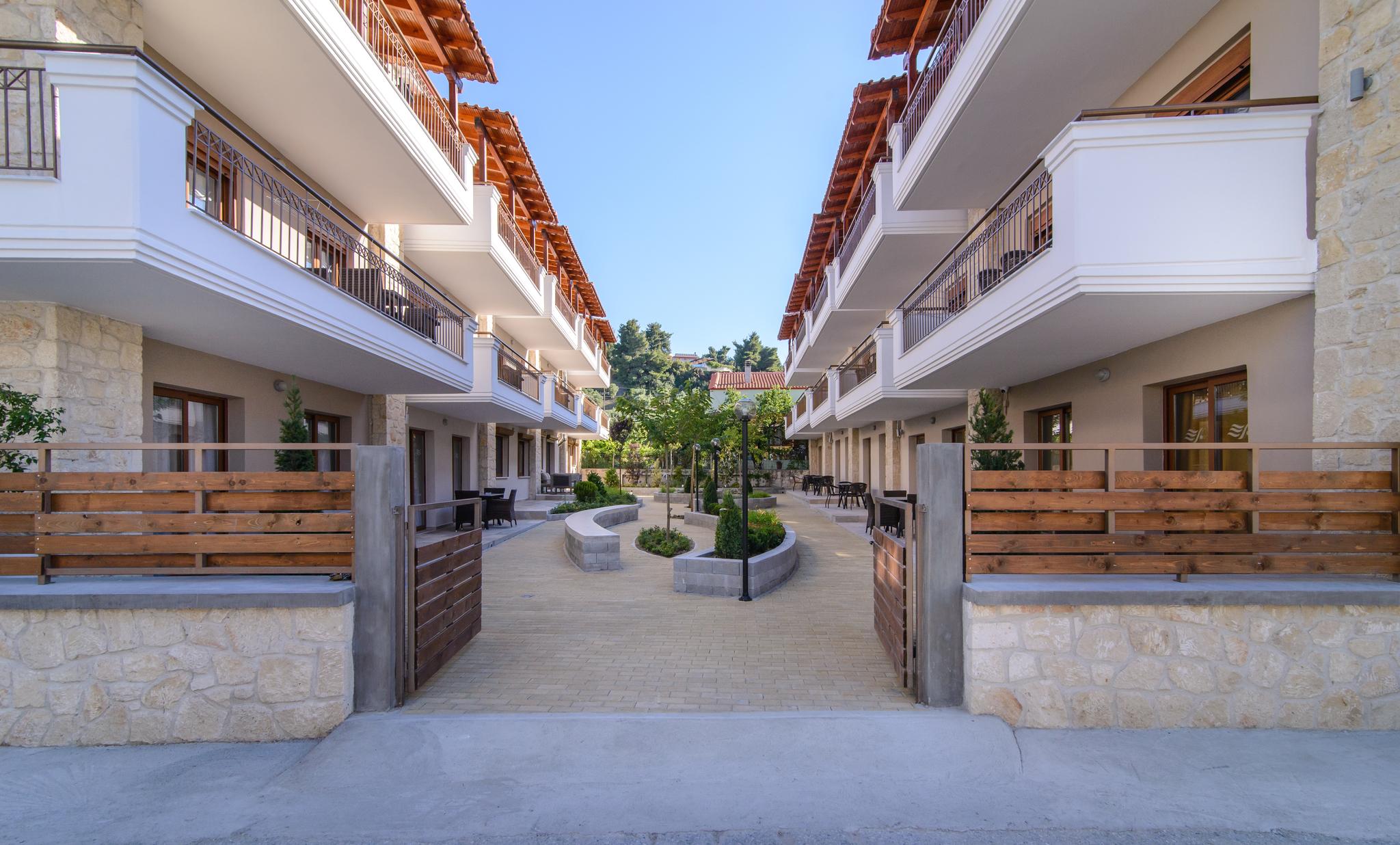 Apanemia By Flegra Hotels Pefkochori Bagian luar foto