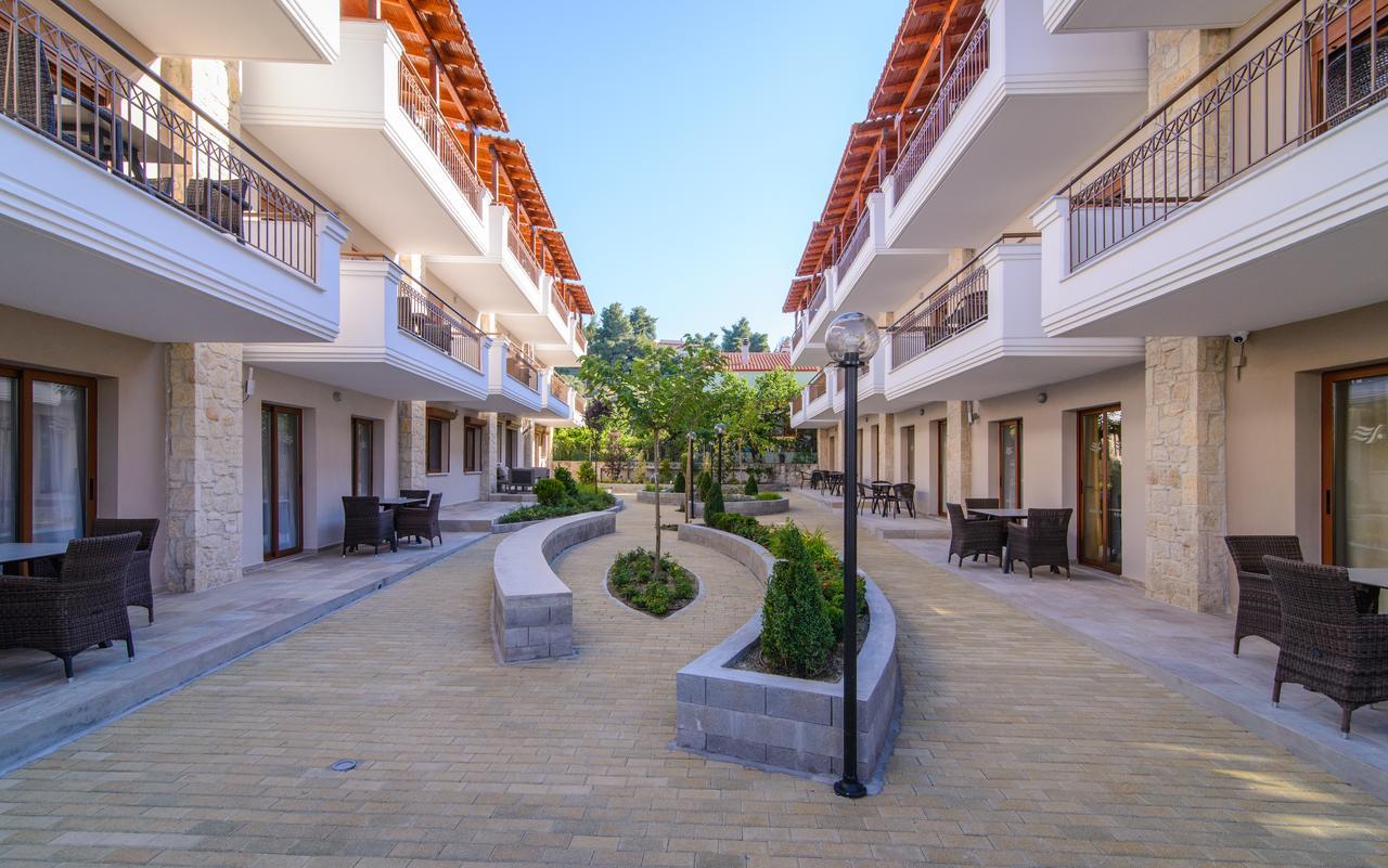 Apanemia By Flegra Hotels Pefkochori Bagian luar foto